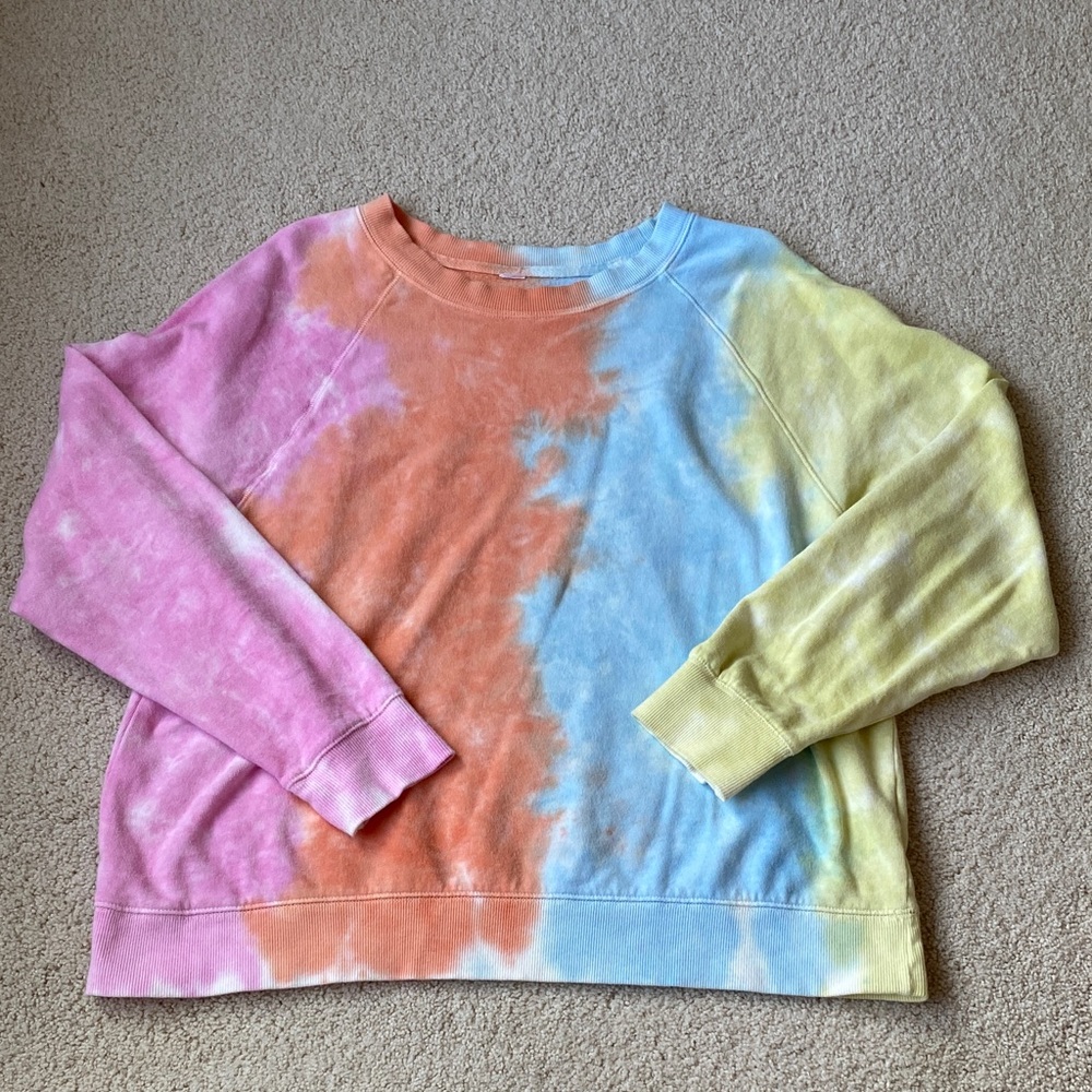 Old Navy Multicolor Tie-Dye Sweatshirt
